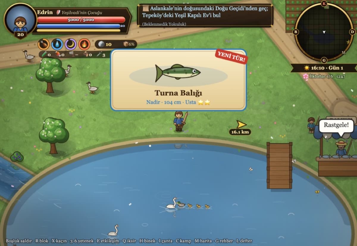 A new species caught: pike